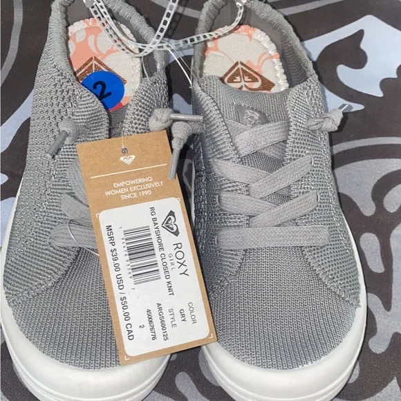 Roxy  🩶Bayshore Slip On Sneaker size 2 - Picture 5 of 5